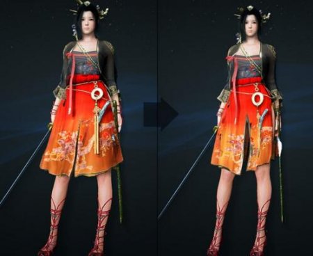 《黑色沙漠OL》新补丁截图 女战士服装露太少?