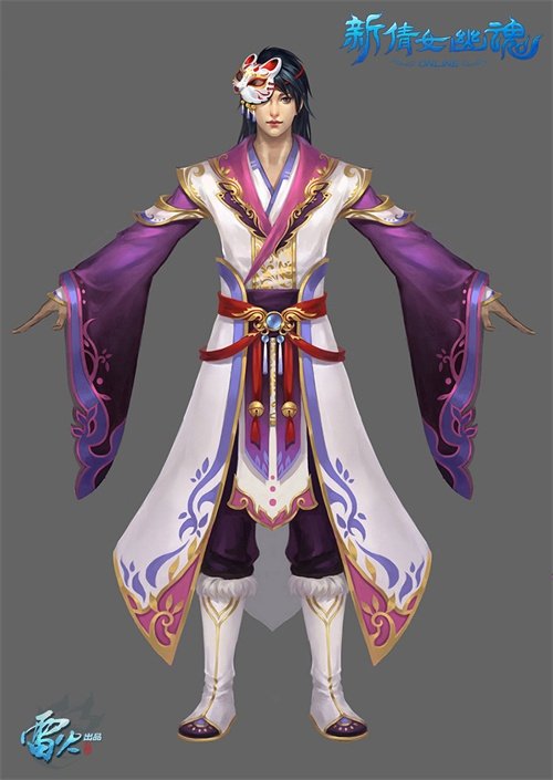 原版白衣琴师?《新倩女幽魂》男魅者形象首曝
