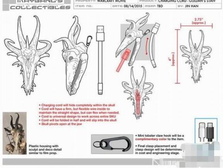 兽人永不为奴! 魔兽世界电影周边制作商揭秘