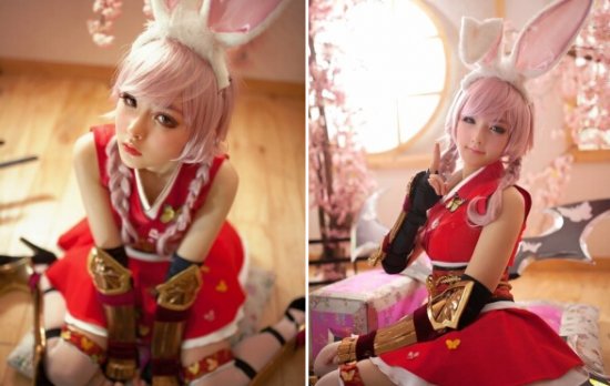 《TERA》新职业兔耳娘COSPLAY萌翻你