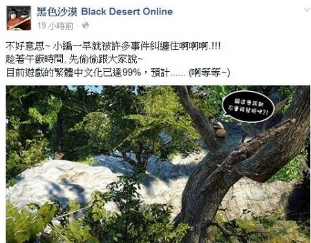 黑色沙漠台服汉化基本完成 国内无人代理