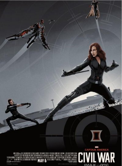 美队3：英雄内战新IMAX海报公布 蜘蛛侠终于现身