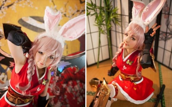 《TERA》新职业兔耳娘COSPLAY萌翻你