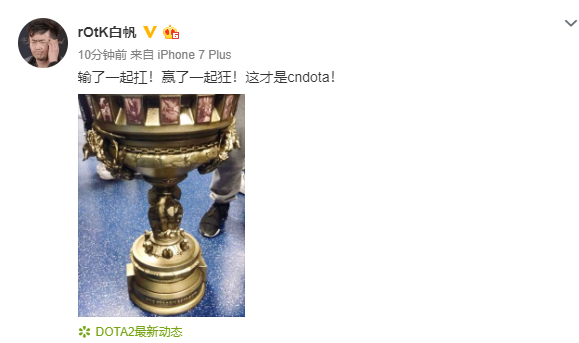 ROTK微博火速赶到:这才是CNDOTA!