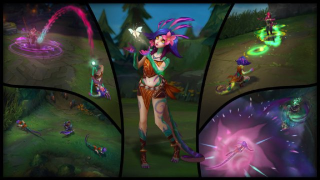 英雄联盟2018冰雪节皮肤原画 不同风格皆华丽