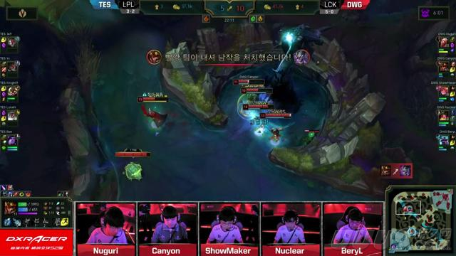 点击图片翻页 TES惜败DWG,却暴露了LPL与LCK的差距?下路这个点是关键